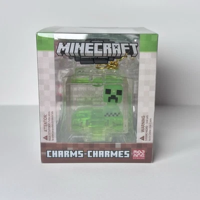 New Minecraft Series 2 Charms Creeper 2.5-Inch Backpack Hanger - Image 1 of 2