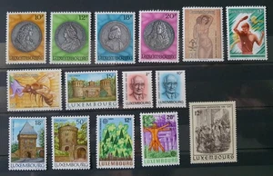 LUXEMBURG: 1986 - LOT 15 Briefmarken NEU**/MNH Quote-CV 26€ - Bild 1 von 1