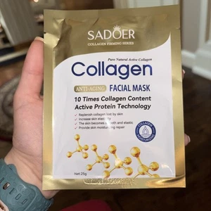 Anti-Wrinkle Collagen Face Mask Moisturizing Anti-Aging Repair Brightening 1pc - Picture 1 of 2