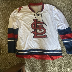 St Louis Cardinals - Official Hockey / Soccer Alternate Jersey Combo - Men's XL - Picture 1 of 6