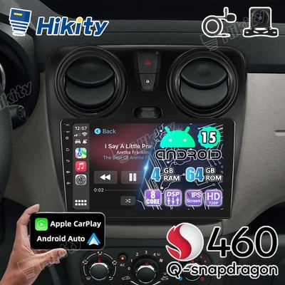 CarPlay 8-Core 4+64GB Android 15 Autoradio Für Dacia Lodgy Dokker Navi RDS DSP - Bild 1 von 4