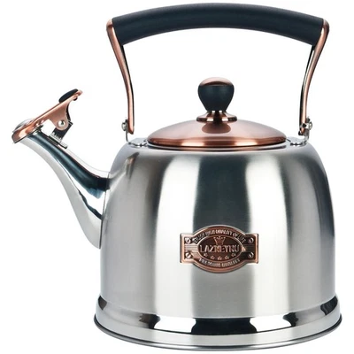 3.0 Quart Tea Kettle, Stainless Steel Teapot, Heat Proof Ergonomic Handle