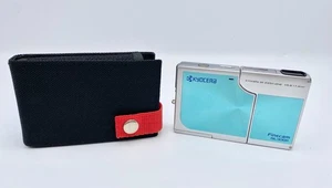 [TOP] mit Tasche getestet Kyocera Finecam SL300R 3x optischer Zoom Digitalkamera - Bild 1 von 17