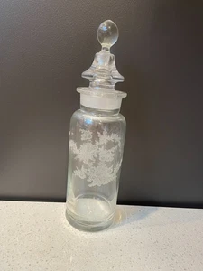 Paden City Heather & Primrose Elegant Depression 3 Part Glass Cocktail Shaker - Picture 1 of 9