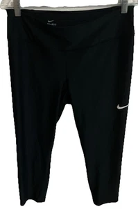 Pantalones de Entrenamiento Nike Mujeres L Negros Dri Fit Leggings Gimnasio Atléticos Joggers - Imagen 1 de 4
