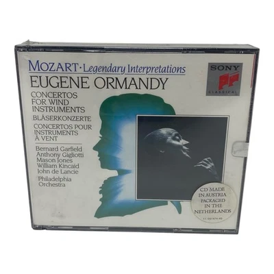 Mozart Legendary Interpretations Eugene Ormandy Sony Classical CD SEALED Foto 1 de 2