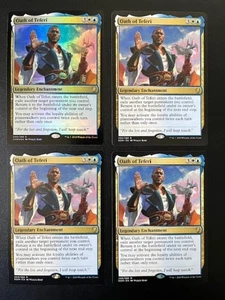 MTG- Oath of Teferi x4 - Dominaria (One is FOIL) - Picture 1 of 1