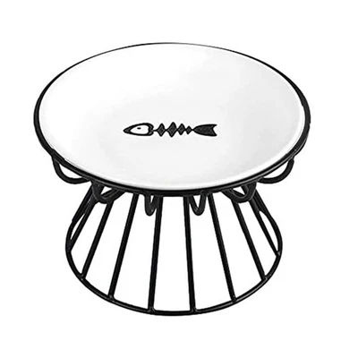 Katzenschalen, ErhöHter Katzennapf, ErhöHter Katzennapf Aus Keramik mit Met5396 - Bild 1 von 4