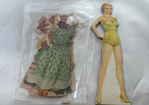 Vintage 1951 Cut Set Of Paper Dolls - MGM Movie Starlets - Debbie Reynolds - Picture 1 of 4