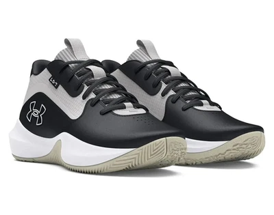 UNDER ARMOUR-New-Men's Black/Brown Lockdown 7 Basketball Shoes-3028512-002-Sz 8 - Image 1 of 4