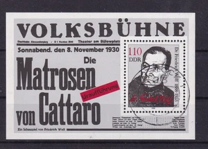 DDR used Block 96 Friedrich Wolf - Picture 1 of 1