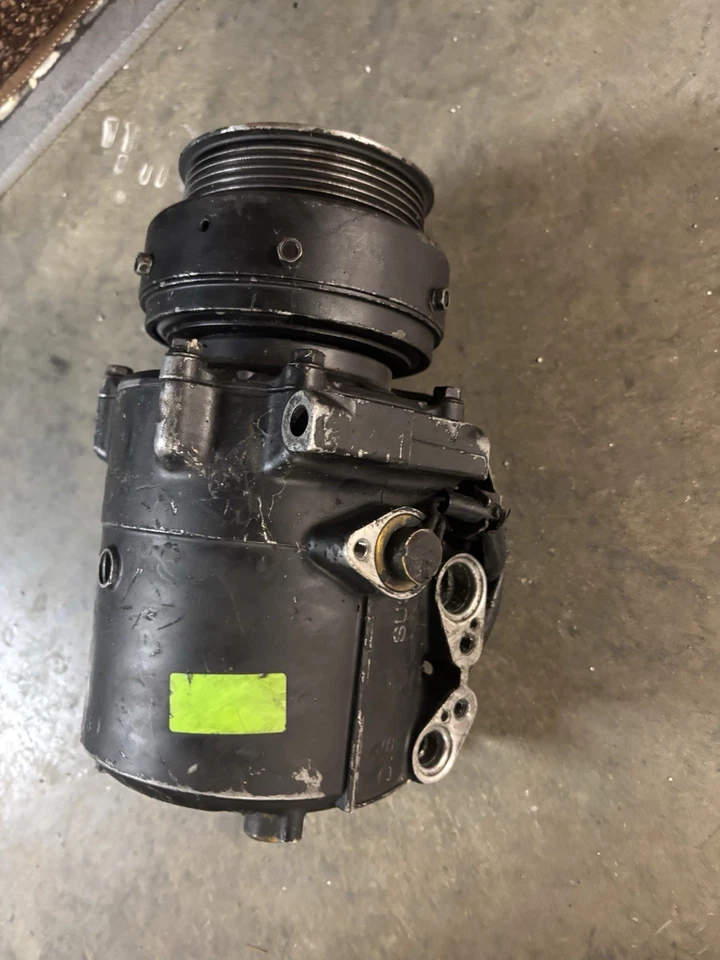 Compresor de aire acondicionado Mitsubishi 3000gt 1991-1993/stealth. Se adapta a Vr4, SL y modelo base Foto 1 de 2