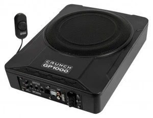 Crunch GP1000 Aktiv Bass Subwoofer Untersitz Fahrersitz Beifahrersitz 25cm 10" - Bild 1 von 4