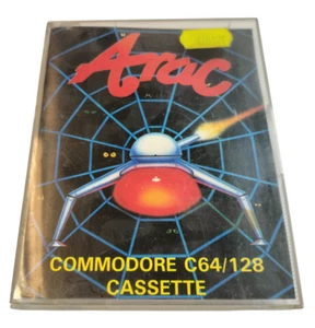 Arac und der Arachnidroid Commodore 64 C64 Neue Original Box Kassette - Bild 1 von 12