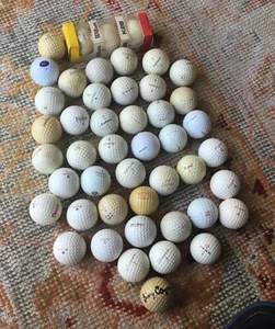 57 Vintage Golfbälle für wohltätige Zwecke - Bild 1 von 3