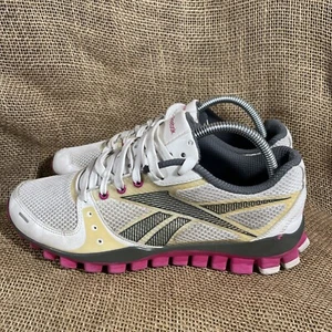 Reebok J90109 Zignano Women’s 9 Running Shoe Gray Pink - Picture 1 of 12