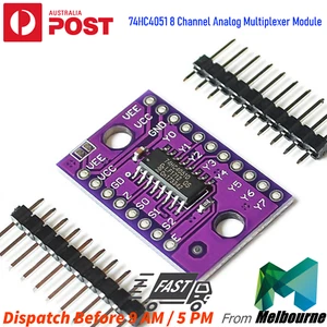 CJMCU-4051 74HC4051 8 Channel Analog Multiplexer Module for Arduino AU STOCK - Picture 1 of 4