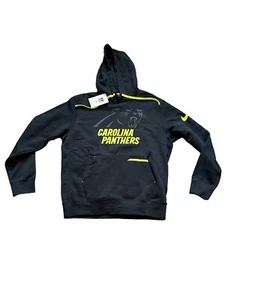NEW NWT Carolina Panthers Nike Men's Volt Pullover Hoodie Sweatshirt Medium - Picture 1 of 2