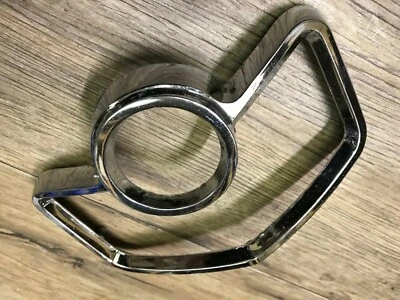 1962 1963 PONTIAC ACADIAN CANSO USED GM CHROME TAIL LIGHT BEZEL OEM RARE - Image 1 of 3
