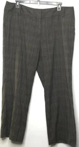 New Directions Women's Plus Size Plaid career wear Pants Size 24W (Bop500) - Picture 1 of 4