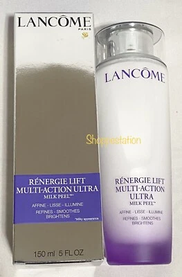 Lancome Renergie Lift Multi Action Ultra Milk Peel  5oz / 150ml New In Box - Image 1 of 4