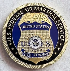 U S Federal Air Marshal Challenge Coin - Picture 1 of 6