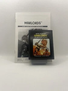 Warlords Atari 2600 (Atari, 1981) Game Cartridge & Manual - Tested - Picture 1 of 9
