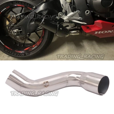 Tubo de escape de enlace medio de 60 mm para Honda CBR1000RR 2008-2016 Foto 1 de 4
