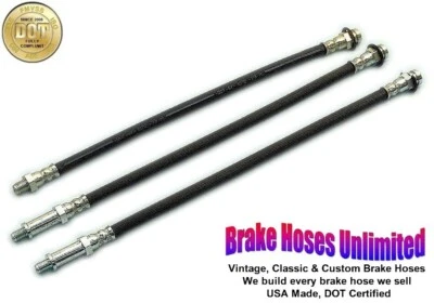 BRAKE HOSE SET Chrysler 300, 1969 - Front Disc - Image 1 of 2