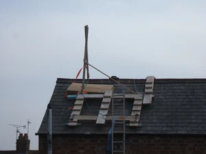 Chimney Access Roof Scaffold Board Walk Ridge Stand System - Picture 1 of 12