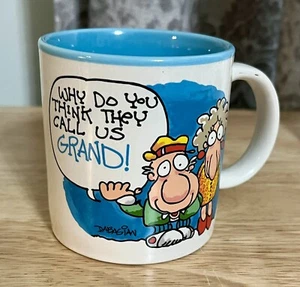Tazza vintage colpi DABAGIAN tazza caffè/tè 1987 festa dei nonni - Foto 1 di 4