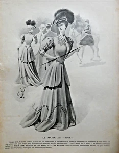 PUBLICITÉ DE PRESSE 1909 HIGH-LIFE TAILOR RAVISSANTES TOILETTES ROBES - Imagen 1 de 1