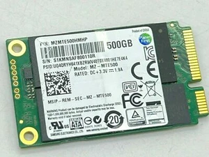 Samsung 840 EVO 500GB mSATA SSD MZ-MTE500 MZMTE500HMHP - Picture 1 of 2
