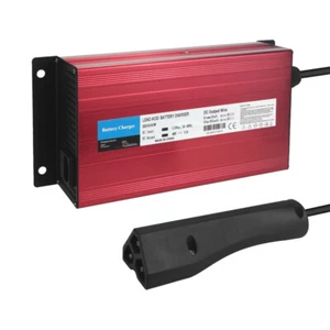 48Volt 15A Battery Charger RXV Style Plug For EZGO Club Car Golf Cart  RED - Picture 1 of 7