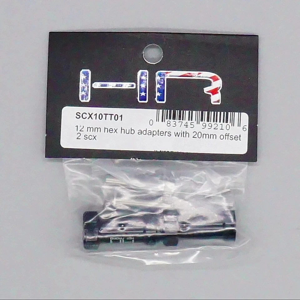 Hot-Racing SCX10TT01 20mm Radnabe Haarverlängerung W/12mm Hex (2) SCX10 II - Bild 1 von 1