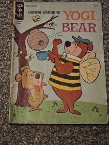 YOGI BEAR HANNA-BARBERA GOLDEN KEY JANUARY 1965 NO. 19 #19 comic book - Picture 1 of 5