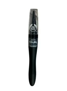NUEVO Delineador de ojos Kajal negro mate The Body Shop SELLADO DIFÍCIL DE ENCONTRAR - Imagen 1 de 3