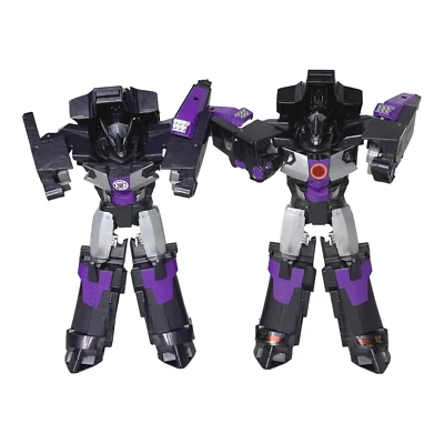 Lot of 2 Clash of the Transformers Robots in Disguise Megatronus 2015 For Parts - Image 1 of 4