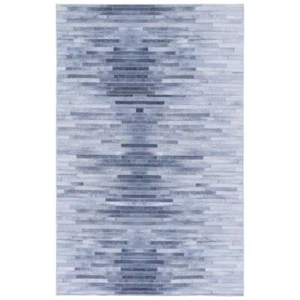 Safavieh Faux Hide 6'-0" x 9'-0" Polyester Power Loomed Rug in Light Gray / Gray - Picture 1 of 7