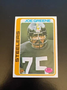 Joe Greene 1978 Topps Football #295 ¡MUY BIEN CENTRADO!! $1 ENVÍO!¡! - Imagen 1 de 2