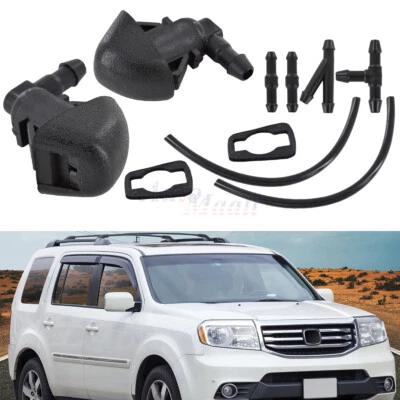 1 комплект насадок омывателя ветрового стекла подходит для Honda Pilot 2009-2015 76810-SZA-A01ZA - Изображение 1 из 4