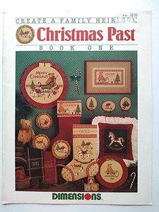 Christmas Past Dimensions Cross Stitch Pattern Book One - Picture 1 of 1