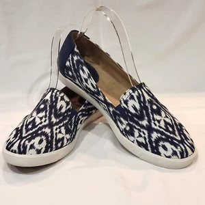 Giiani Bernini blau/weiß Canvas bequeme Slipper Charapnk Schuhe neu ohne Karton - Bild 1 von 12