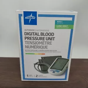 Medline BLOOD PRESSURE UNIT Automatic Digital 2 Cuffs ADULT - Picture 1 of 6