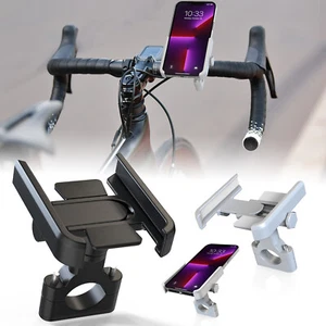 Support de vélo en aluminium support de vélo guidon pour téléphone portable GPS - Photo 1 sur 33