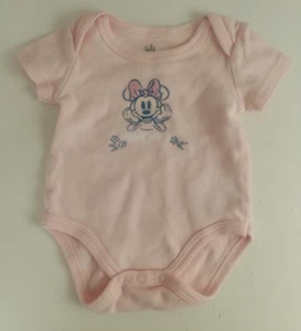 Body Disney bambino Minnie Mouse bambina manica corta 0-3 mesi - Foto 1 di 8