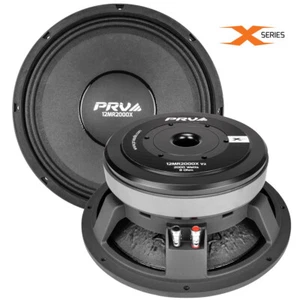 2x PRV Audio 12″ Midrange Speaker 12MR2000X v2 2000W 8-Ohm High Power Speaker - Picture 1 of 8