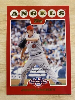 2008 Topps Opening Day #45 John Lackey - Image 1 of 2