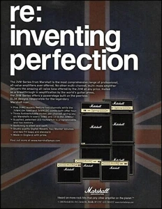 Marshall JVM Series combo chitarra stack amp pubblicità 2008 amplificatore pubblicitario - Foto 1 di 3