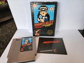 Hogan's Alley | Nintendo NES , 1985 | CIB COMPLETE in BOX Clean Cart And Manual
